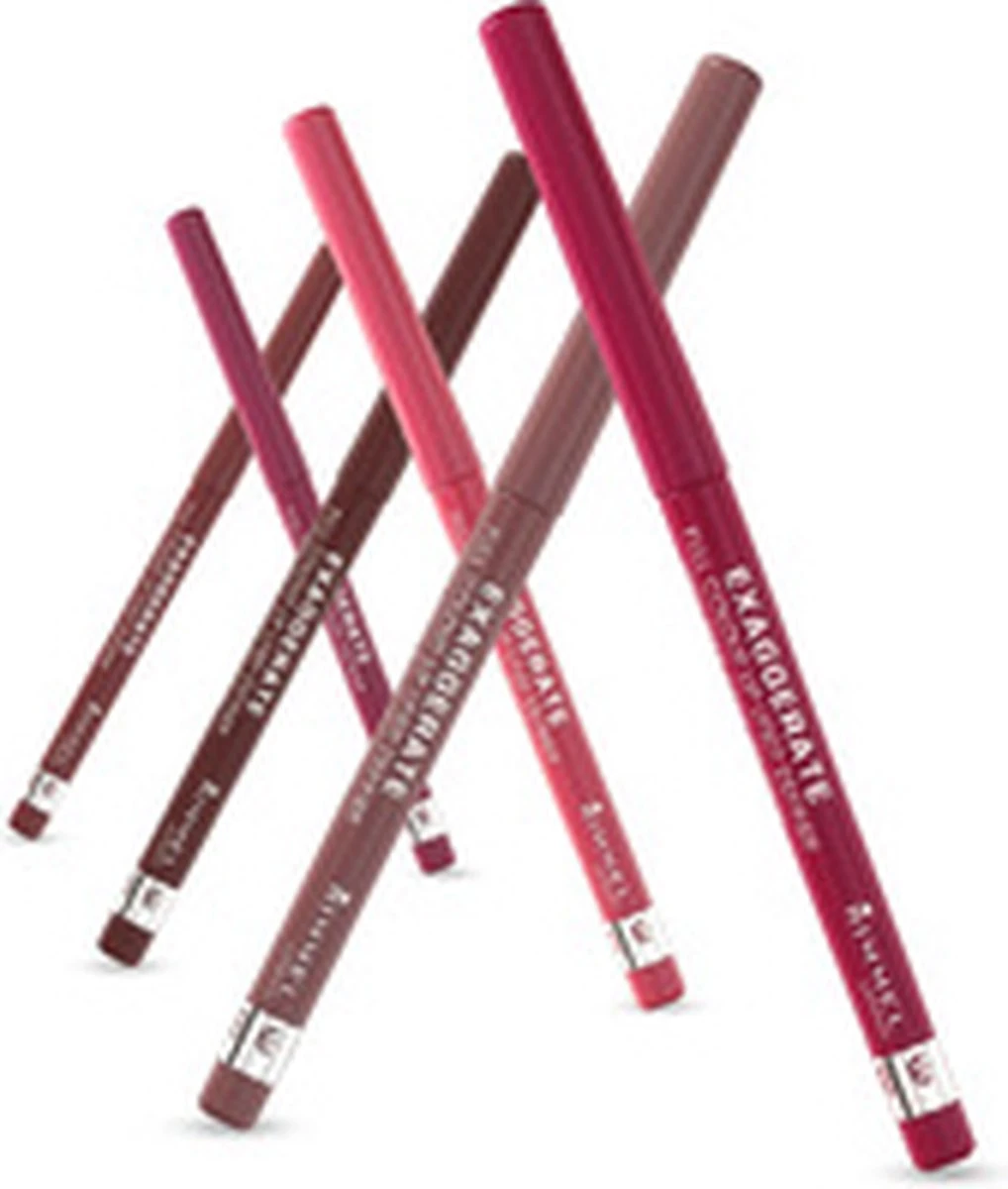 Rimmel London Exaggerate Full Colour Lippenpotlood - 024 Addiction 7 Rimmel London Exaggerate Full Colour Lippenpotlood - 024 Addiction - Afbeelding 7