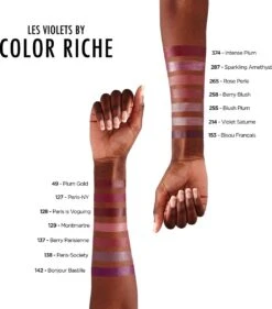 L’Oréal Paris Lippenstift Color Riche Satin - 142 Bonjour Bastille Paars -Lip Make Up Winkel 1053x1200