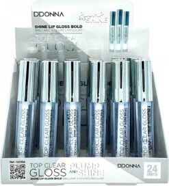 D'Donna - Top Clear Lip Gloss Plump And ShineTransparant - 1 Flesje Met 6 Gram Inhoud -Lip Make Up Winkel 1088x1200