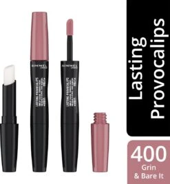 Rimmel London Lasting Provocalips Lip Colour Lippenstift 400 Grin & Bare It -Lip Make Up Winkel 1109x1200 2