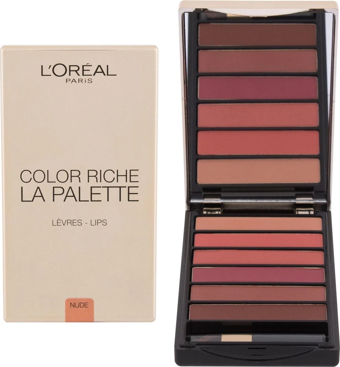 L’Oréal Paris Color Riche Lip Palette - 01 Nude 1 L’Oréal Paris Color Riche Lip Palette - 01 Nude
