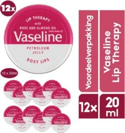 Vaseline® Vaseline Lip Therapy 12 Stuks Rosy Lips