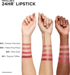 L’Oréal Paris Lippenstift Infaillible 24H - 801 Toujours Toffee 5 Ml -Lip Make Up Winkel 1127x1200