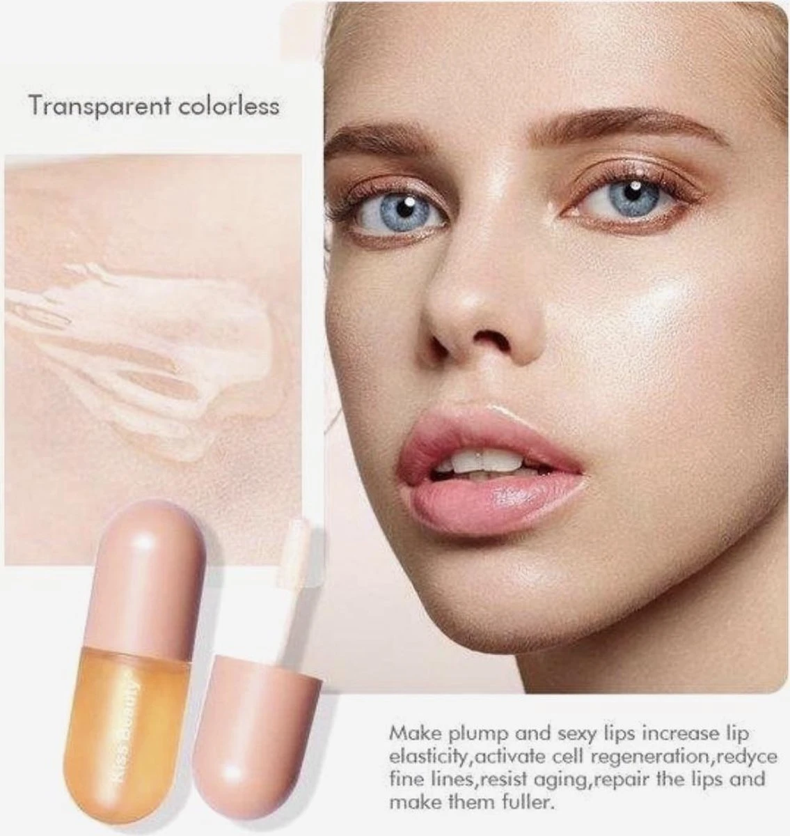 Natuurlijke Lip Plumper| Gember Extract & Vitamine E - Vollere Lippen - Lip Care - Lip Filler - Full Lips - Volume Van Je Lippen- Herstellende Lippen- Lipgloss Intense- Lip Maximizer - Mint Extract & Vitamine E- Selfcare - Extreme Lipgloss 1 Natuurlijke Lip Plumper| Gember Extract & Vitamine E - Vollere Lippen - Lip Care - Lip Filler - Full Lips - Volume Van Je Lippen- Herstellende Lippen- Lipgloss Intense- Lip Maximizer - Mint Extract & Vitamine E- Selfcare - Extreme Lipgloss