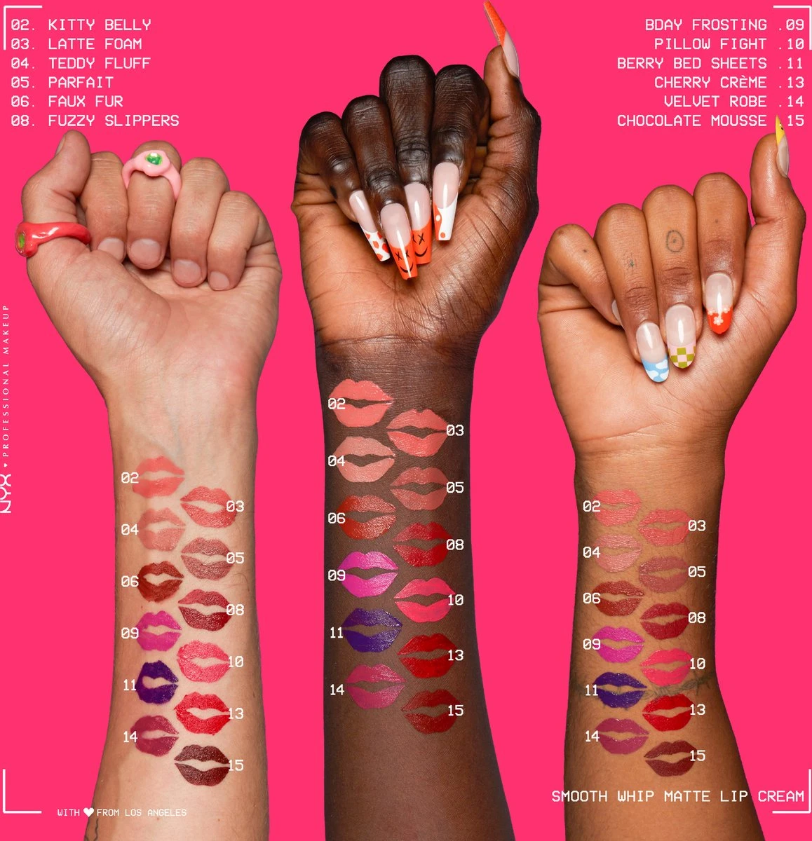 NYX Professional Makeup - Smooth Whip Matte Lip Cream Icing On Top - Vloeibare Lippenstift - 4ML 5 NYX Professional Makeup - Smooth Whip Matte Lip Cream Icing On Top - Vloeibare Lippenstift - 4ML - Afbeelding 5