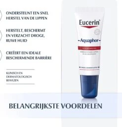Eucerin Aquaphor SOS Lip Herstel - Lippenbalsem