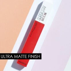 Maybelline Superstay Matte Ink Lippenstift - 40 Believer -Lip Make Up Winkel 1198x1200 13