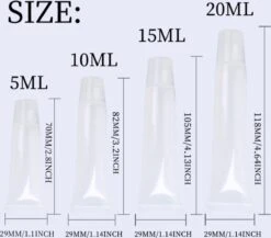 Merkloos Lege Lipgloss Tube 15ml 10 Stuks DIY Gloss Buizen Lege Flesjes -Lip Make Up Winkel 1200x1053