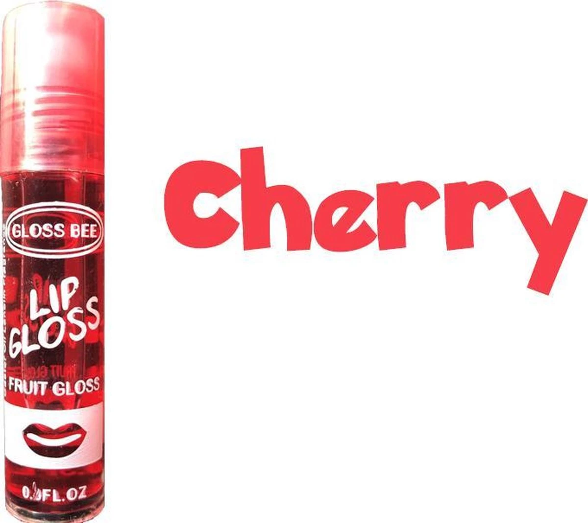 Gloss Bee Cherry Lip Gloss (1 Stuk) 1 Gloss Bee Cherry Lip Gloss (1 Stuk)