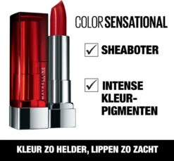 Maybelline Color Sensational Cream Lippenstift - 200 Rose Embrace - Roze 15 Maybelline Color Sensational Cream Lippenstift - 200 Rose Embrace - Roze -Lip Make Up Winkel 1200x1112 2