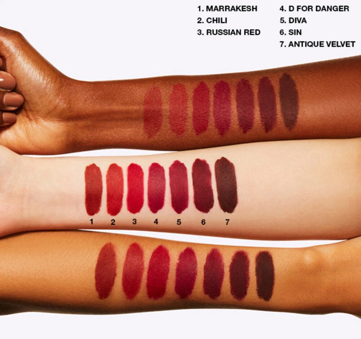 MAC Cosmetics Matte Lippenstift - Chili 8 MAC Cosmetics Matte Lippenstift - Chili - Afbeelding 8