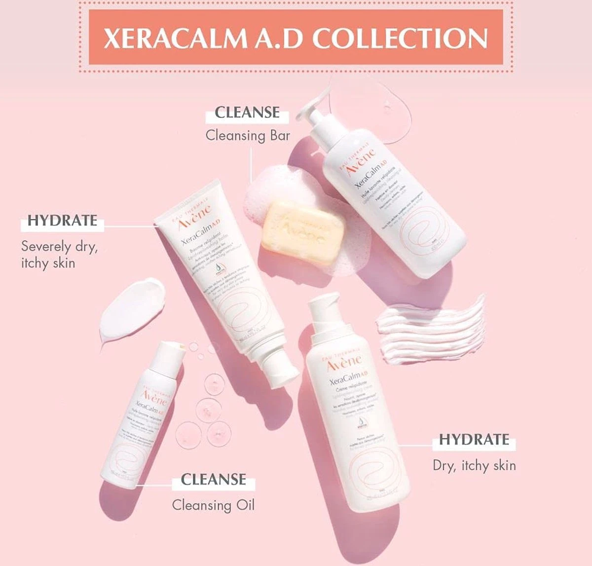 Avène Xeracalm AD Relipiderende Reinigende Olie 5 Avène Xeracalm AD Relipiderende Reinigende Olie - Afbeelding 5