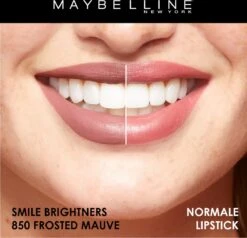Maybelline SuperStay 24H Smile Brighters Lippenstift - 850 Frosted Mauve - Roze - Langhoudend -Lip Make Up Winkel 1200x1154 1