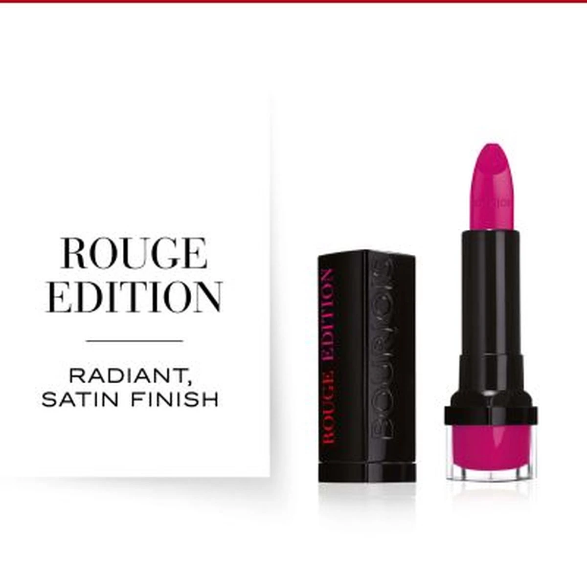 Bourjois ROUGE EDITION - 07 - Fuchsia- Rose 9 Bourjois ROUGE EDITION - 07 - Fuchsia- Rose - Afbeelding 9