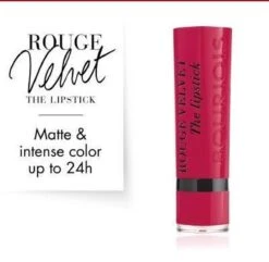 Bourjois Rouge Velvet The Lipstick Lippenstift - 09 Fuchsia Botte -Lip Make Up Winkel 1200x1170 44