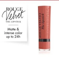 Bourjois Rouge Velvet The Lipstick Lippenstift - 15 Peach Tatin -Lip Make Up Winkel 1200x1170 52