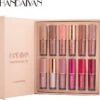 HANDAIYAN® | Set Van 12 | Liquid Lipsticks | Matte Lippenstift | Vloeibare Lippenstift | Waterproof | Make Up Set | Geschenkset | Giftset | Lipstick | Lippenstift | Lipgloss