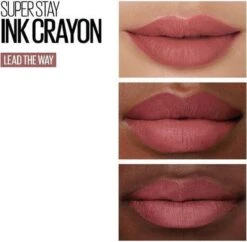Maybelline SuperStay Ink Crayon Matte Lippenstift - 15 Lead The Way -Lip Make Up Winkel 1200x1176 1
