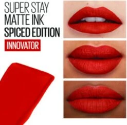 Maybelline SuperStay Matte Ink Lippenstift - 330 Innovator - 5 Ml -Lip Make Up Winkel 1200x1185