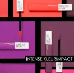 Maybelline Superstay Matte Ink Lippenstift - 40 Believer -Lip Make Up Winkel 1200x1188