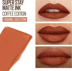 Maybelline SuperStay Matte Ink Lipstick Coffee Collection Limited Edition - 265 Caramel Collector - Nude Lippenstift - 5 Ml -Lip Make Up Winkel 1200x1192 3