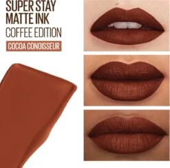 Maybelline SuperStay Matte Ink Lipstick Coffee Collection Limited Edition - 270 Cocoa Connoisseur - Bruine Lippenstift - 5 Ml -Lip Make Up Winkel 1200x1192 4