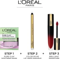 L’Oréal Paris Brilliant Signature Lippenstift - 301 Be Determined - Nude - Ultra Glanzend -Lip Make Up Winkel 1200x1195 2