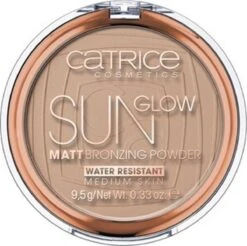 Catrice - Sun Glow (Matt Bronzing Powder) 9.5 G 030 Medium Bronze - -Lip Make Up Winkel 1200x1196