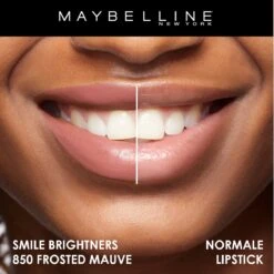 Maybelline SuperStay 24H Smile Brighters Lippenstift - 850 Frosted Mauve - Roze - Langhoudend -Lip Make Up Winkel 1200x1198 22