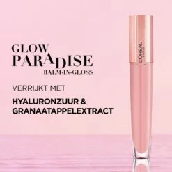 L'Oréal Paris Glow Paradise Balm In Gloss - 402 I Soar - Transparant Roze - Volumegevende Lipgloss - 7 Ml 8 L'Oréal Paris Glow Paradise Balm In Gloss - 402 I Soar - Transparant Roze - Volumegevende Lipgloss - 7 Ml -Lip Make Up Winkel 1200x1200 21