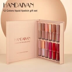 HANDAIYAN® | Set Van 12 | Liquid Lipsticks | Matte Lippenstift | Vloeibare Lippenstift | Waterproof | Make Up Set | Geschenkset | Giftset | Lipstick | Lippenstift | Lipgloss 8 HANDAIYAN® | Set Van 12 | Liquid Lipsticks | Matte Lippenstift | Vloeibare Lippenstift | Waterproof | Make Up Set | Geschenkset | Giftset | Lipstick | Lippenstift | Lipgloss -Lip Make Up Winkel 1200x1200 252