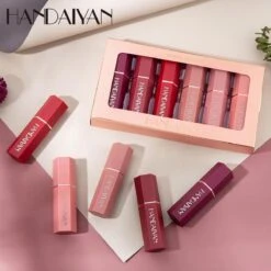 Handaiyan Lipstick Matte - Set Van 6 Kleuren - Lippenstift - Langhoudend - Make Up -Lip Make Up Winkel 1200x1200 277