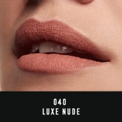 Max Factor Lipfinity Velvet Matte Lippenstift - 040 Luxe Nude Nude -Lip Make Up Winkel 1200x1200 605