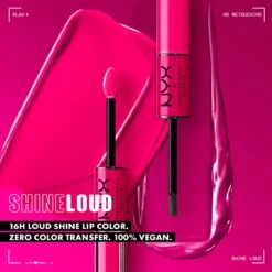 NYX Professional Makeup Shine Loud Pro Pigment Lip Shine - SLHP25 Daring Damsel - Lipgloss - 3.4 Ml 14 NYX Professional Makeup Shine Loud Pro Pigment Lip Shine - SLHP25 Daring Damsel - Lipgloss - 3.4 Ml -Lip Make Up Winkel 1200x1200 609