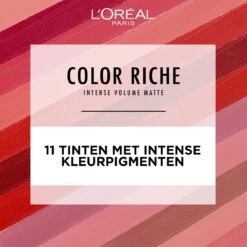 L'Oréal Paris - Color Riche Intense Volume Matte Lipstick - 241 Le Coral Irreverent - Nude Lippenstift -Lip Make Up Winkel 1200x1200 651