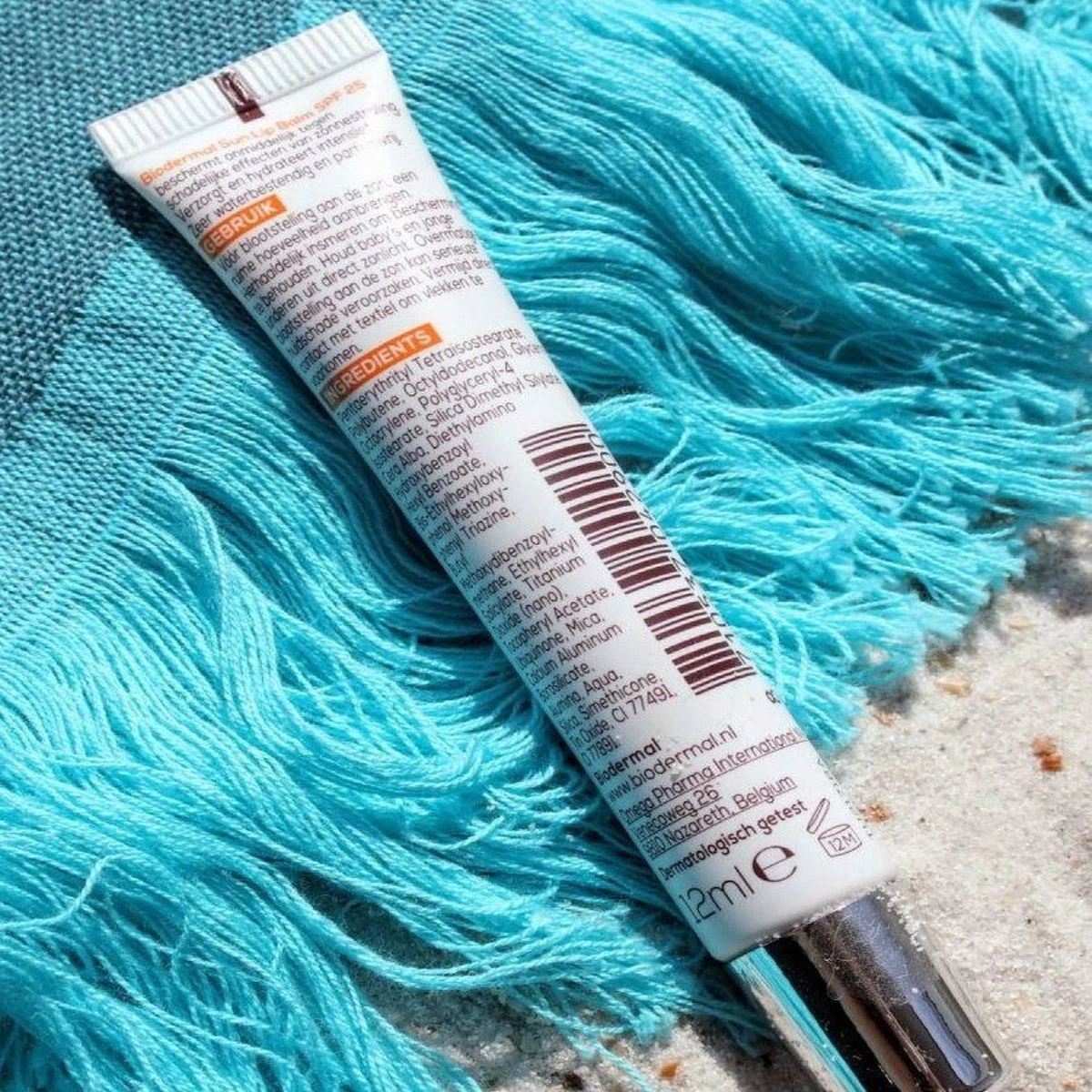 Lippenbalsem Natural Pink Biodermal Sun Lipbalm Lipbalsem SPF25 - Tube 12 Ml - 2 Lippenbalsem Natural Pink Biodermal Sun Lipbalm Lipbalsem SPF25 - Tube 12 Ml - - Afbeelding 2