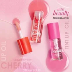 Golden Rose MISS BEAUTY STRAWBERRY TINT LIP OIL Super Zachte Lip Olie Voor Als Verzorging Of Over Je Lippenstift -Lip Make Up Winkel 1200x1200 85
