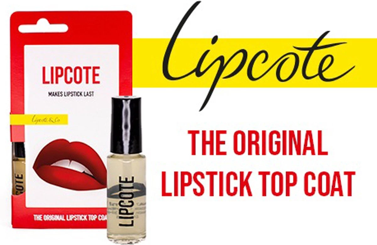 Lipcote The Original Lipstick Sealer 6,5ml 3 Lipcote The Original Lipstick Sealer 6,5ml - Afbeelding 3