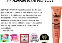 Dr. PAWPAW - Tinted Peach Pink Balm -Lip Make Up Winkel 1200x844