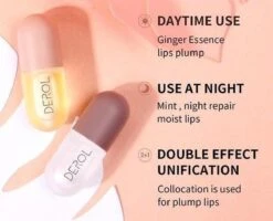 2 Stuks DAG En Nacht Lip Plumpers | Natuurlijke Lip Plumpers | 50% Vollere Lippen In 2 Min | Lip Filler | Lipgloss | Lip Maximizer | Cadeautip | In Een Schattige Cadeauverpakking! -Lip Make Up Winkel 1200x972 1