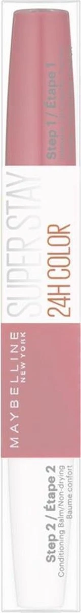 Maybelline SuperStay 24H - 130 Pinking Of You - Roze - Lippenstift