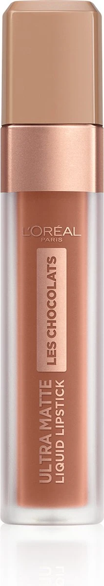 L’Oréal Paris Les Chocolates Ultra Matte Liquid Lippenstift - 862 Volupto Choco 10 L’Oréal Paris Les Chocolates Ultra Matte Liquid Lippenstift - 862 Volupto Choco - Afbeelding 10