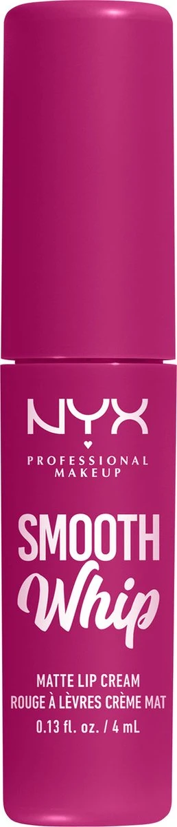 NYX Professional Makeup - Smooth Whip Matte Lip Cream Birthday Frosting - Vloeibare Lippenstift - 4ML 1 NYX Professional Makeup - Smooth Whip Matte Lip Cream Birthday Frosting - Vloeibare Lippenstift - 4ML