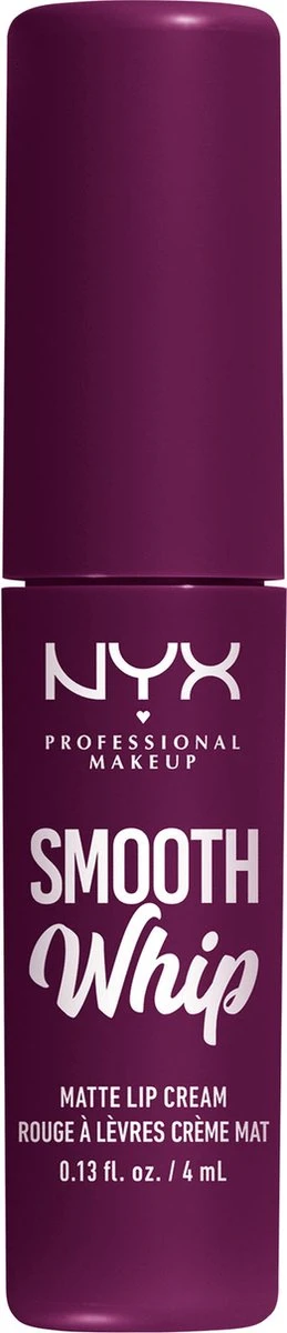 NYX Professional Makeup - Smooth Whip Matte Lip Cream Berry Bed Sheet - Vloeibare Lippenstift - 4ML 8 NYX Professional Makeup - Smooth Whip Matte Lip Cream Berry Bed Sheet - Vloeibare Lippenstift - 4ML - Afbeelding 8