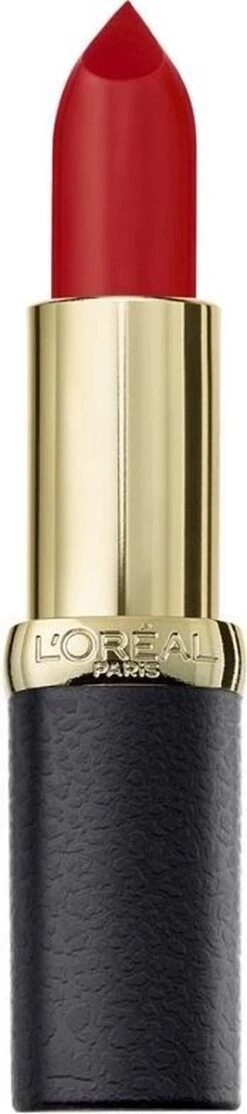 L'Oréal Paris Color Riche Matte Lippenstift - 344 Retro Red -Lip Make Up Winkel 266x1200 2