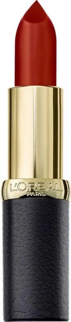 L'Oréal Paris Color Riche Matte Lippenstift - 348 Brick Vintage -Lip Make Up Winkel 266x1200 4