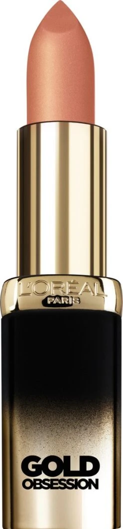 L'Oréal Color Riche Gold Obsession Lipstick - Nude Gold -Lip Make Up Winkel 280x1200 4