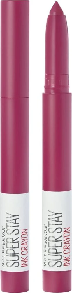 Maybelline SuperStay Ink Crayon Matte Lippenstift - 35 Treat Yourself - Roze -14 Gr -Lip Make Up Winkel 297x1200 4