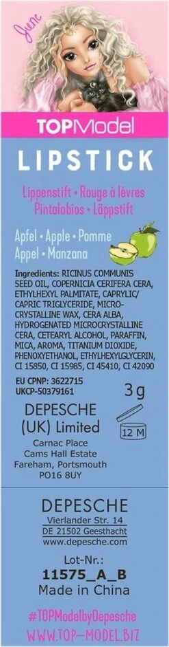 Depesche TOPModel Lippenstift MOONLIGHT 7 Depesche TOPModel Lippenstift MOONLIGHT -Lip Make Up Winkel 315x1200 10