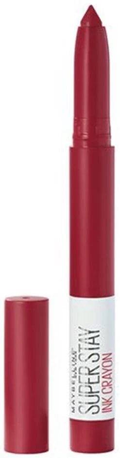 Maybelline SuperStay Ink Crayon Matte Lippenstift - 50 Own Your Empire - Rood - 14 Gr -Lip Make Up Winkel 316x1200